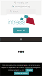 Mobile Screenshot of intress.org