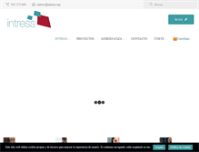 Tablet Screenshot of intress.org